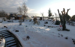 Garten im Winter